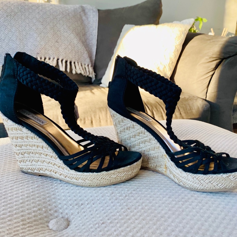 Steve Madden espadrille Platform Wedges